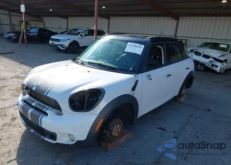 2013 Mini Countryman Cooper S из США, поврежденный, VIN WMWZC3C51DWP20494